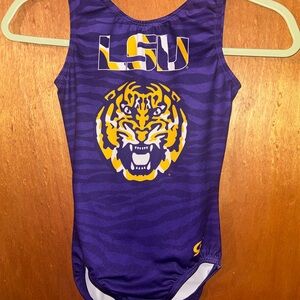 GK Purple Gymnastics Leotard